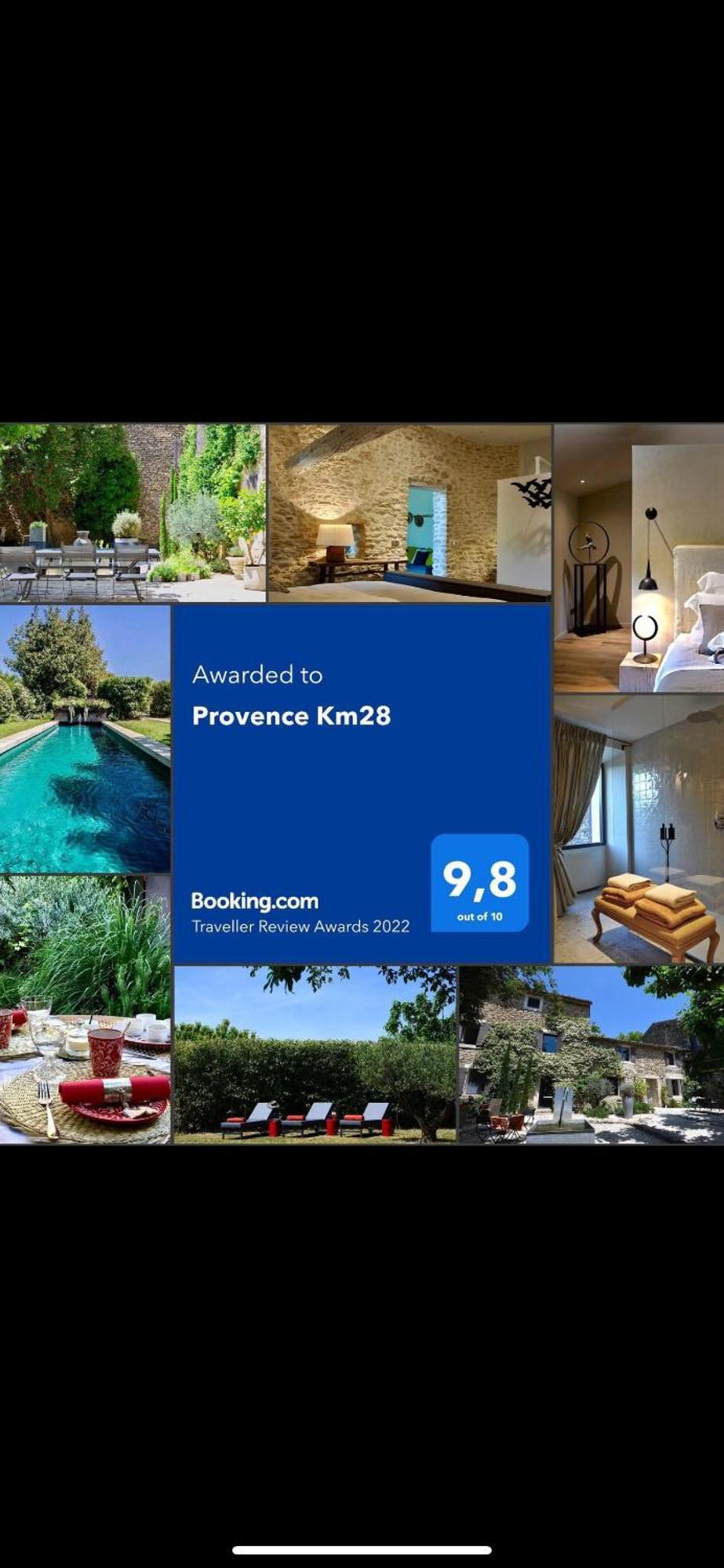 Provence Km28 Bed and Breakfast Gordes Eksteriør billede